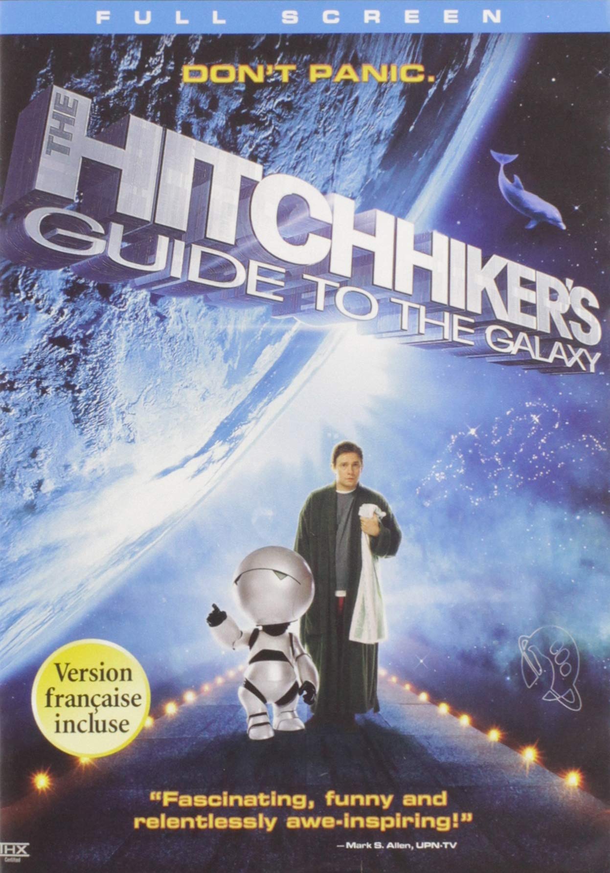 Image 0 of Hitchhiker's Guide To The Galaxy Full Screen On DVD With Martin