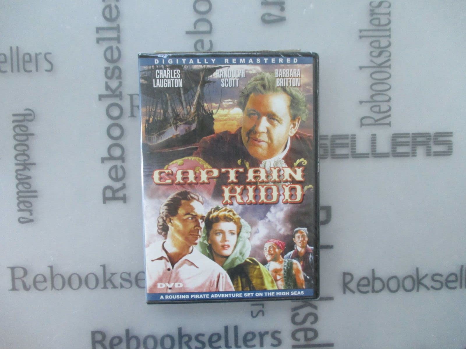 Image 0 of Captain Kidd Slim Case On DVD With Charles Laughton Randolph Scott