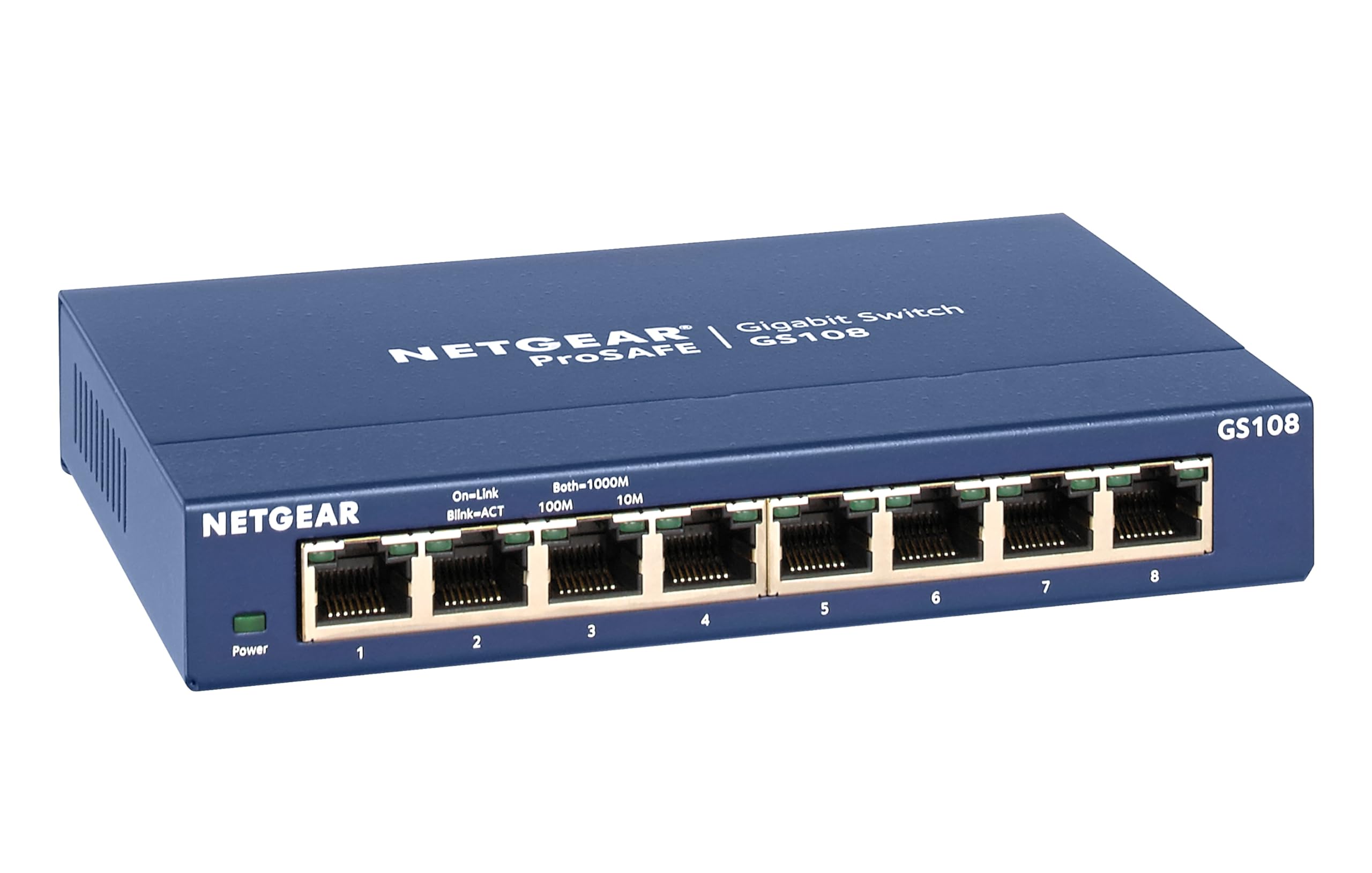 Image 0 of Netgear 8-Port Gigabit Ethernet Unmanaged Switch GS108 Desktop