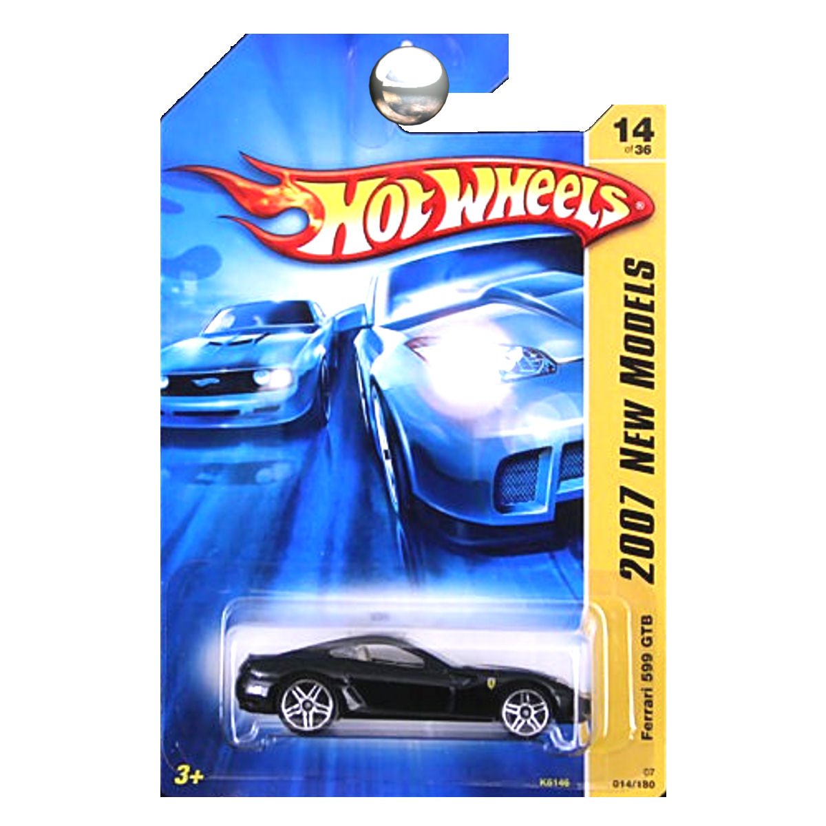 Image 0 of Hot Wheelss #14 Ferrari 599 Gtb Black 2007-14 Collectible Collector