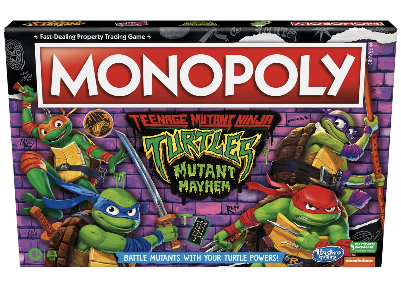 Image 0 of Teenage Mutant Ninjas Monopoly Mayhem Edition Board Game