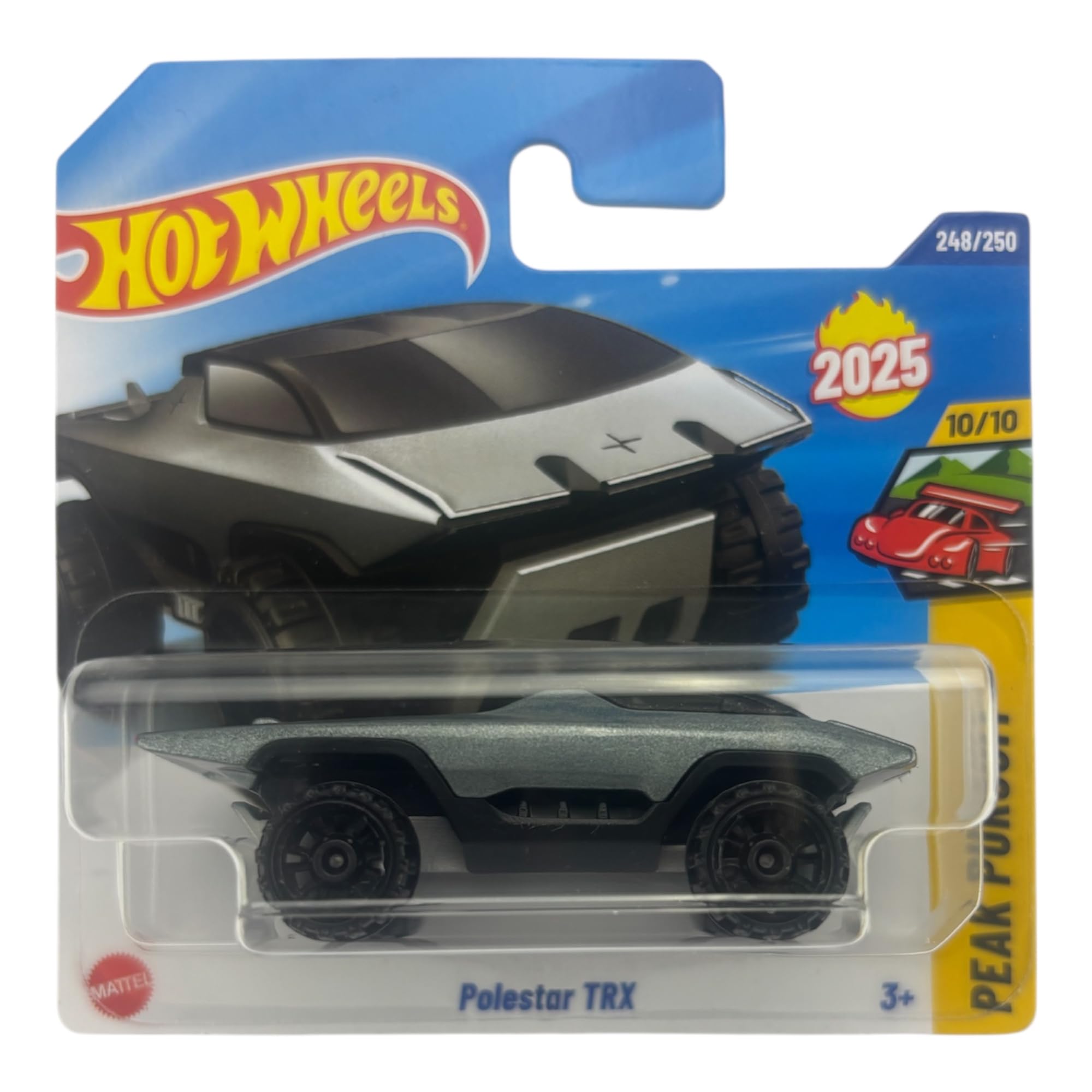 Hot Wheels Polestar Trx Silver Peak Pursuit 10/10 248/250 For 2025! 1: