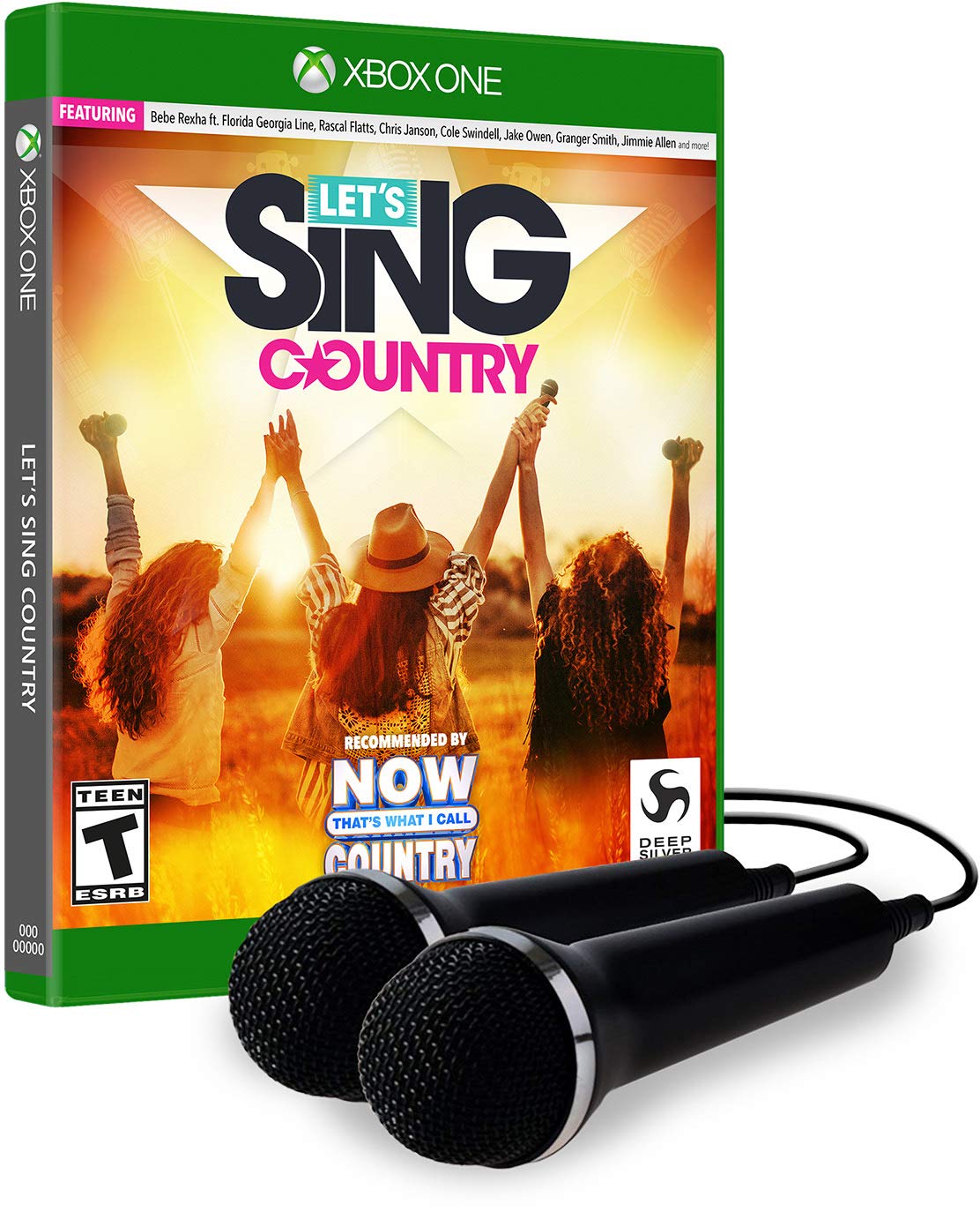 Let^s Sing Country: 2-MIC Bundle Edition For Xbox One Music