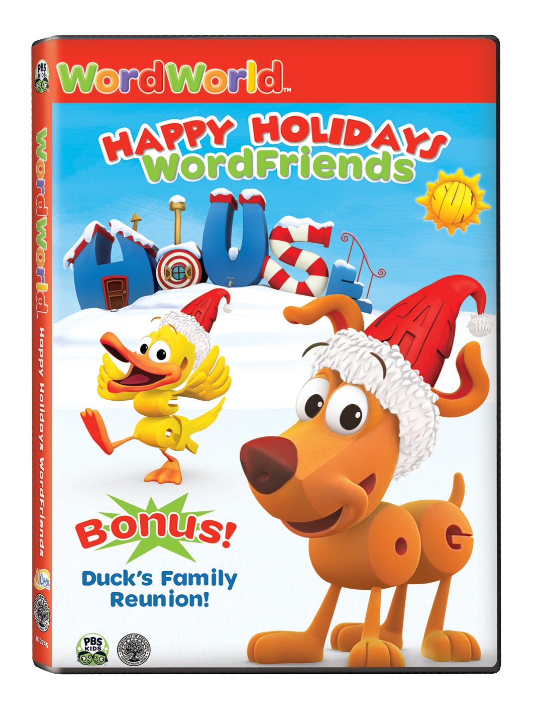 Wordworld: New Happy Holiday Word Friends On DVD With WordFriends Children