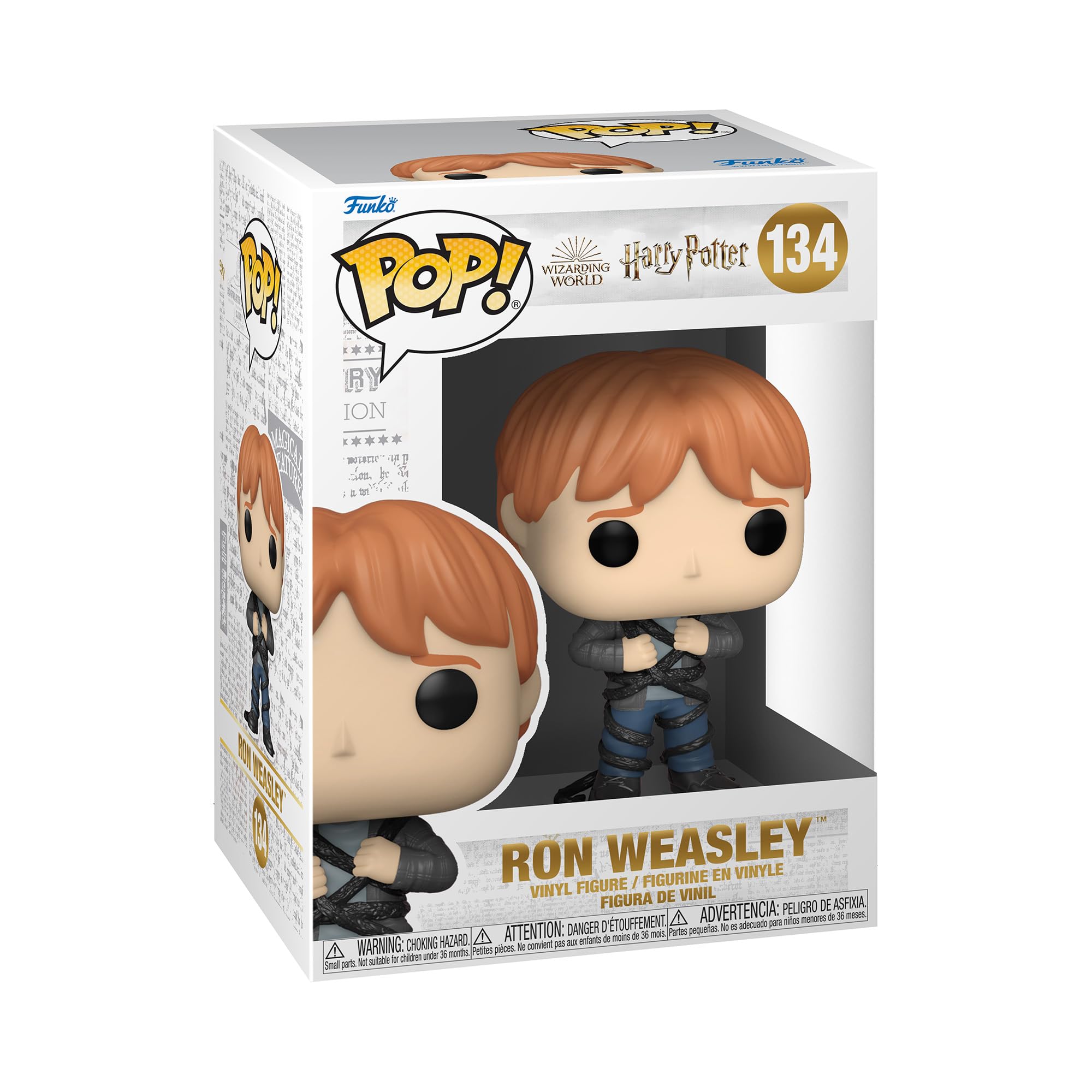 Image 0 of Funko Pop 134 Harry Potter 20th Anniversary Ron Weasley In Devil's Snare Collect