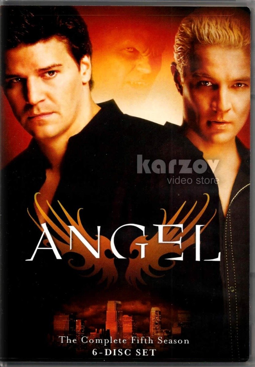 Angel: Season 5 Slim Packaging On DVD With David Boreanaz Horror