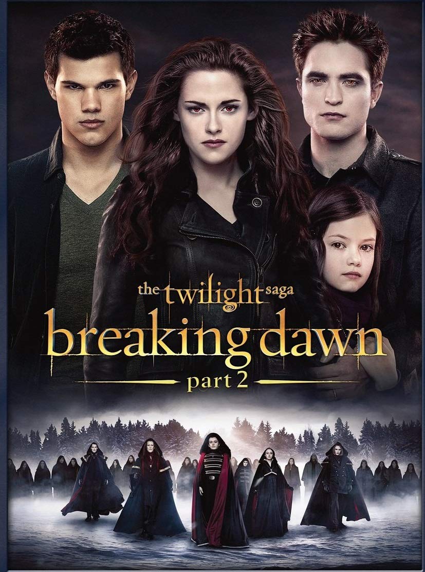 Twilight Saga: Breaking Dawn Part 2 On DVD With Kristen Stewart Robert
