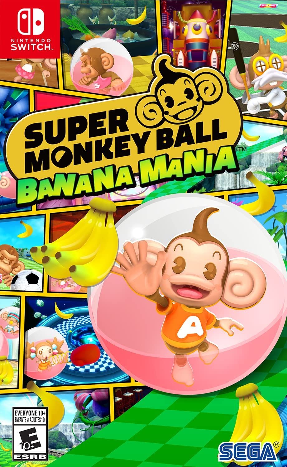 Super Monkey Ball Banana Mania: Standard Edition For Nintendo Switch