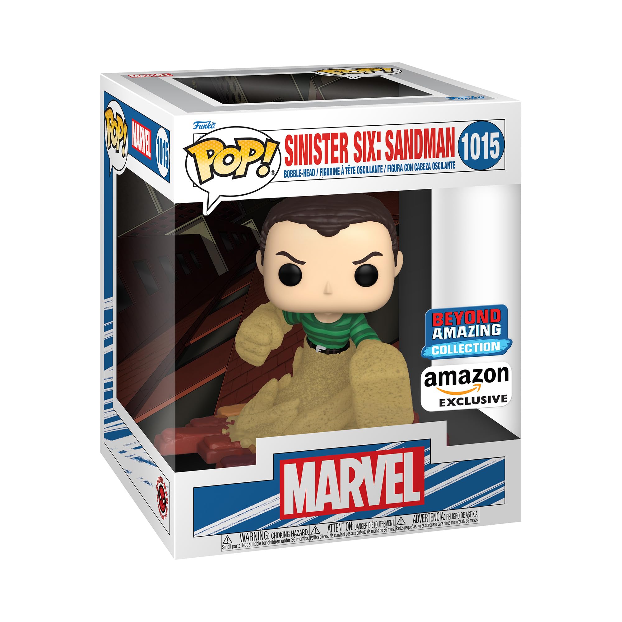 Funko Pop Deluxe: 1015 Marvel Sinister 6 Sandman Figure 3 Of 7 Marvel