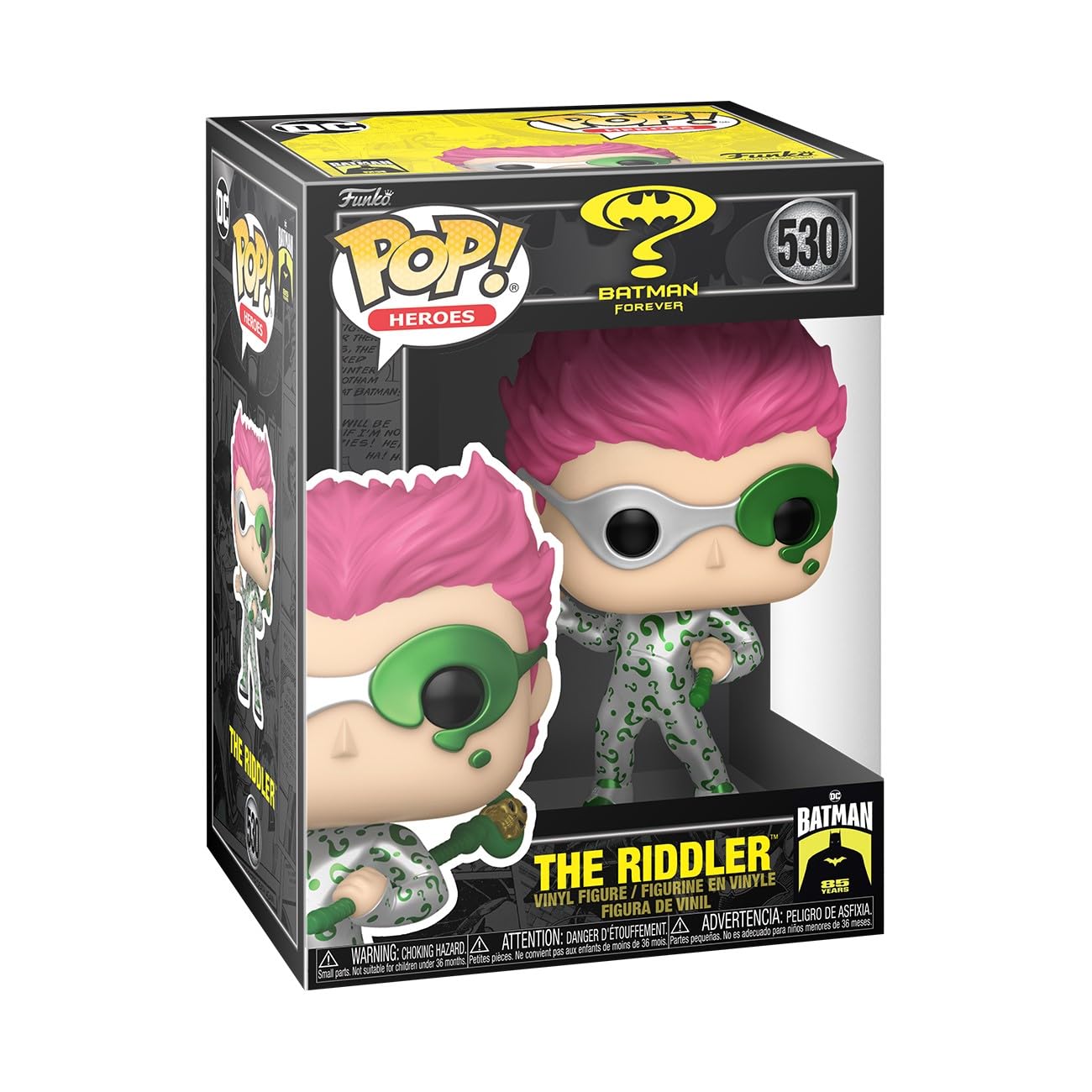 Funko Pop Movies: 530 Batman Forever The Riddler Metallic Batman