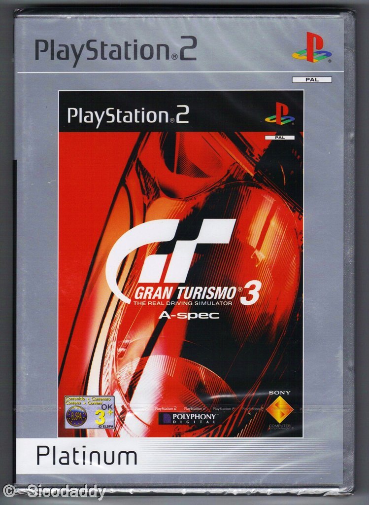 Image 0 of Gran Turismo 3 A-Spec Platinum For PlayStation 2 PS2 Racing
