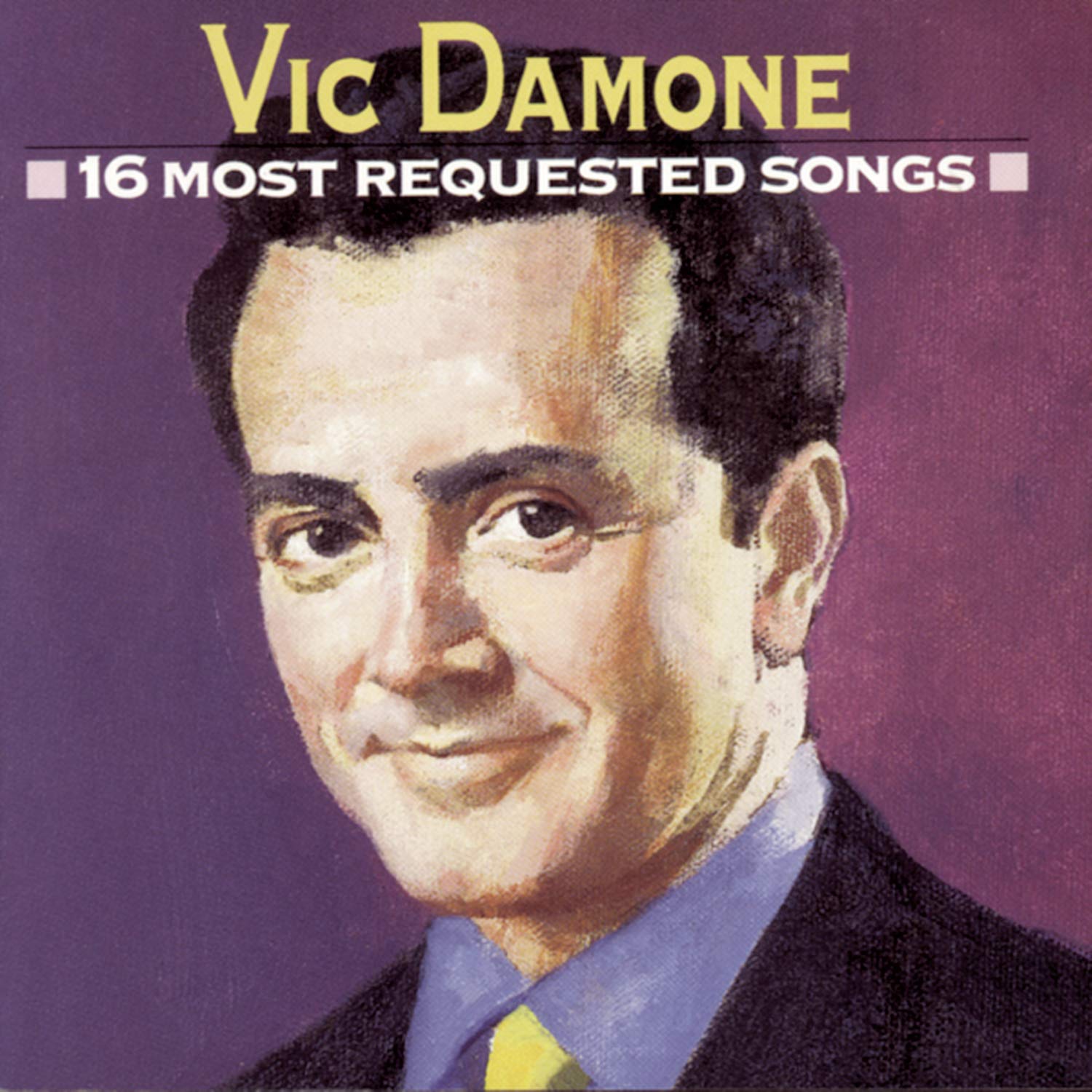 16 Most Requested Songs By Vic Damone On Audio CD Album Black 2006