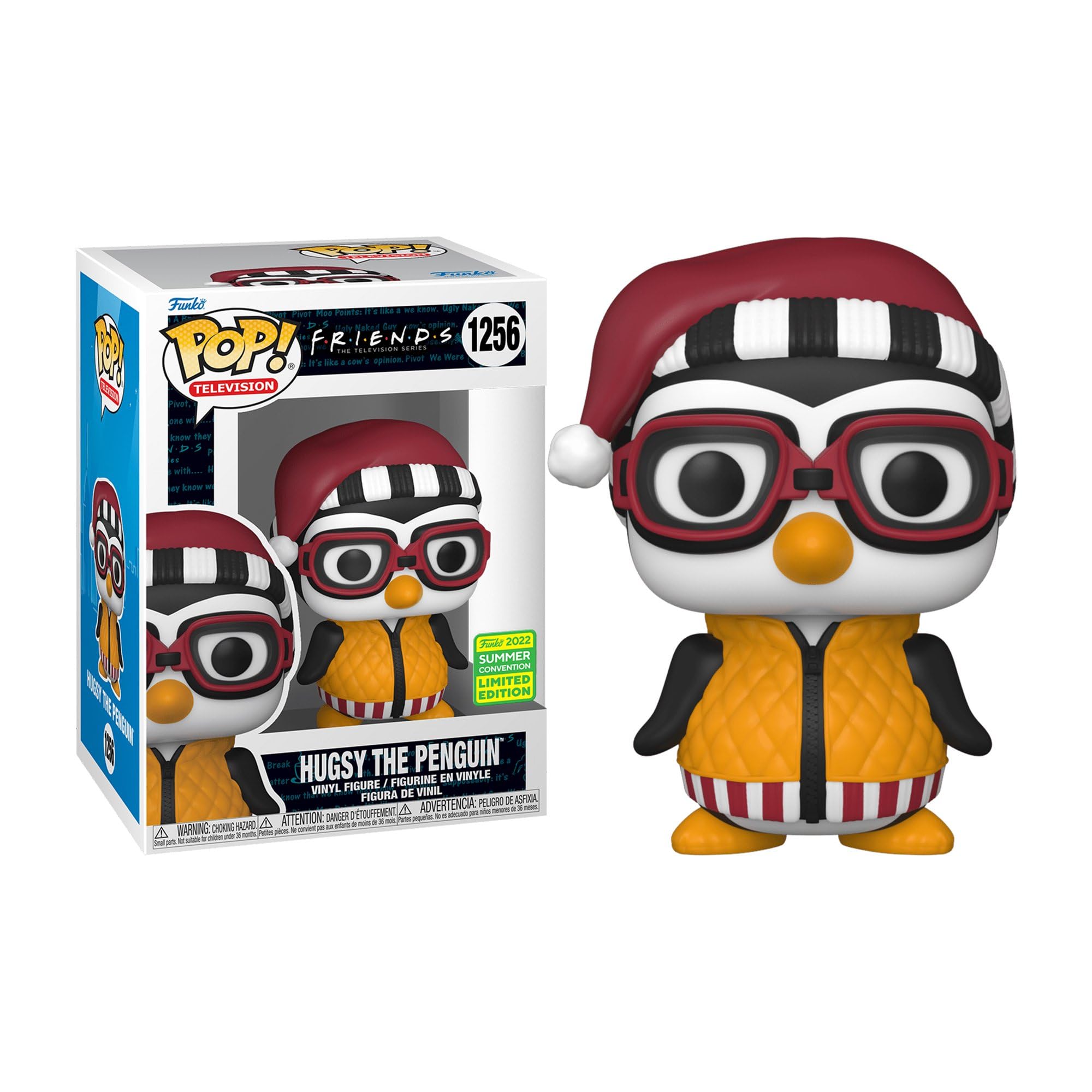 Image 0 of Pop TV: 1256 Friends Hugsy The Penguin Sdcc 2022 Summer Convention Exclusive FUN