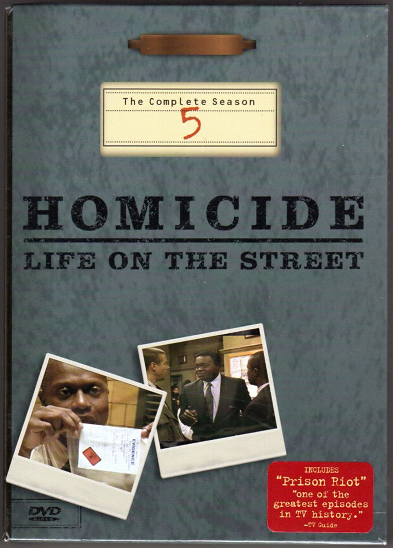 Homicide Life On The Street The Complete Season 5 On DVD With Richard