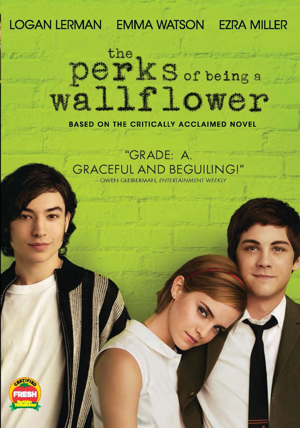 Image 0 of The Perks Of Being A Wallflower On DVD with Logan Lerman Drama Movie