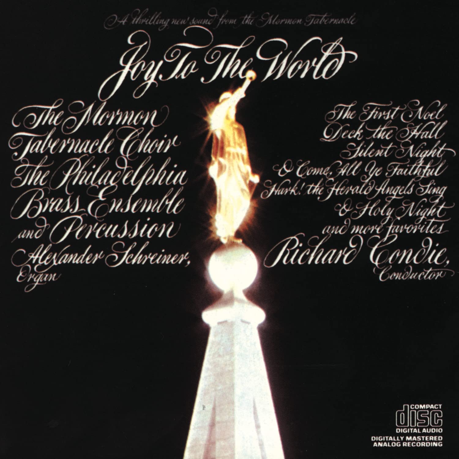 Joy To The World Album On Audio CD By Mormon Tabernacle Choir