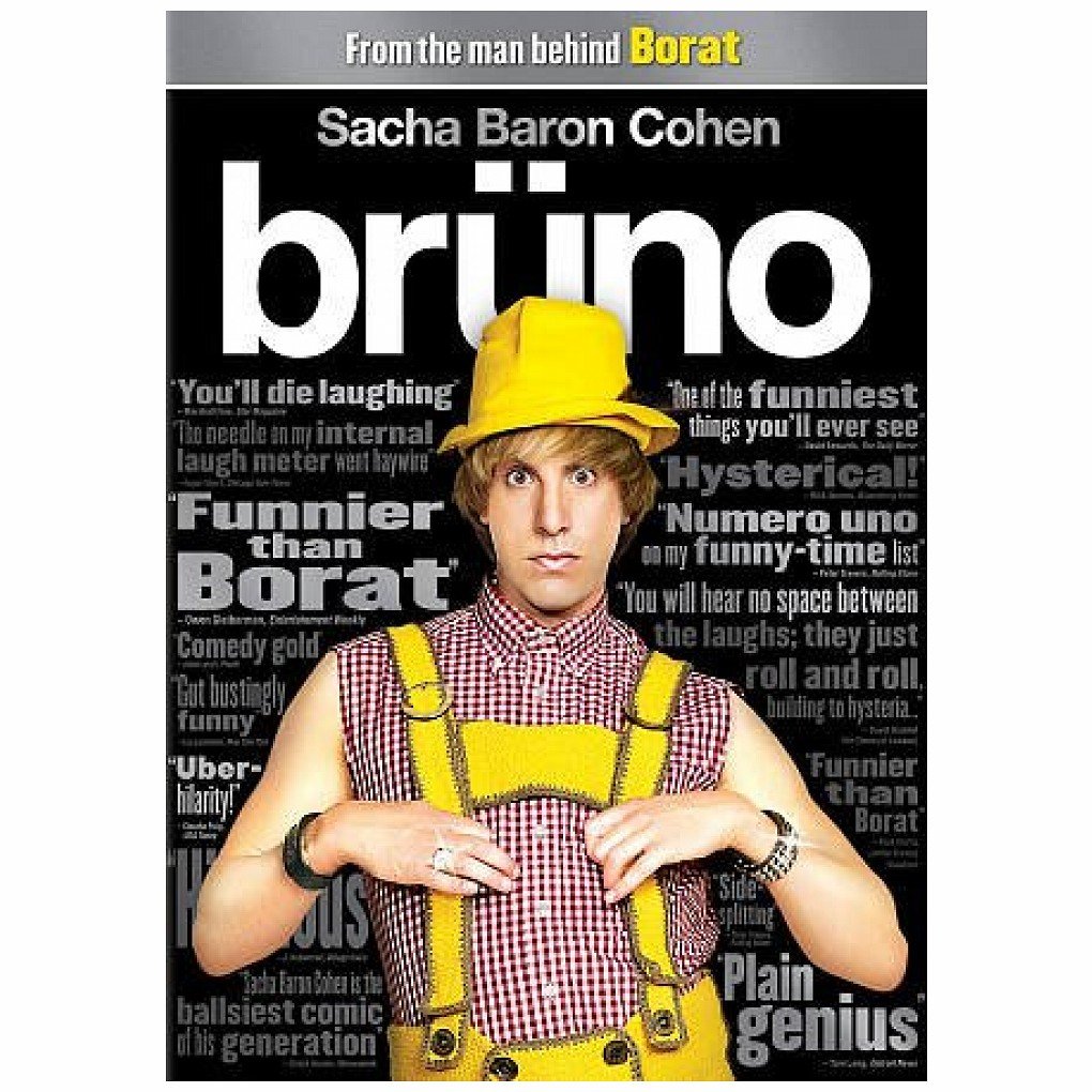 Image 0 of Bruno On DVD With Sacha Baron Cohen Comedy 