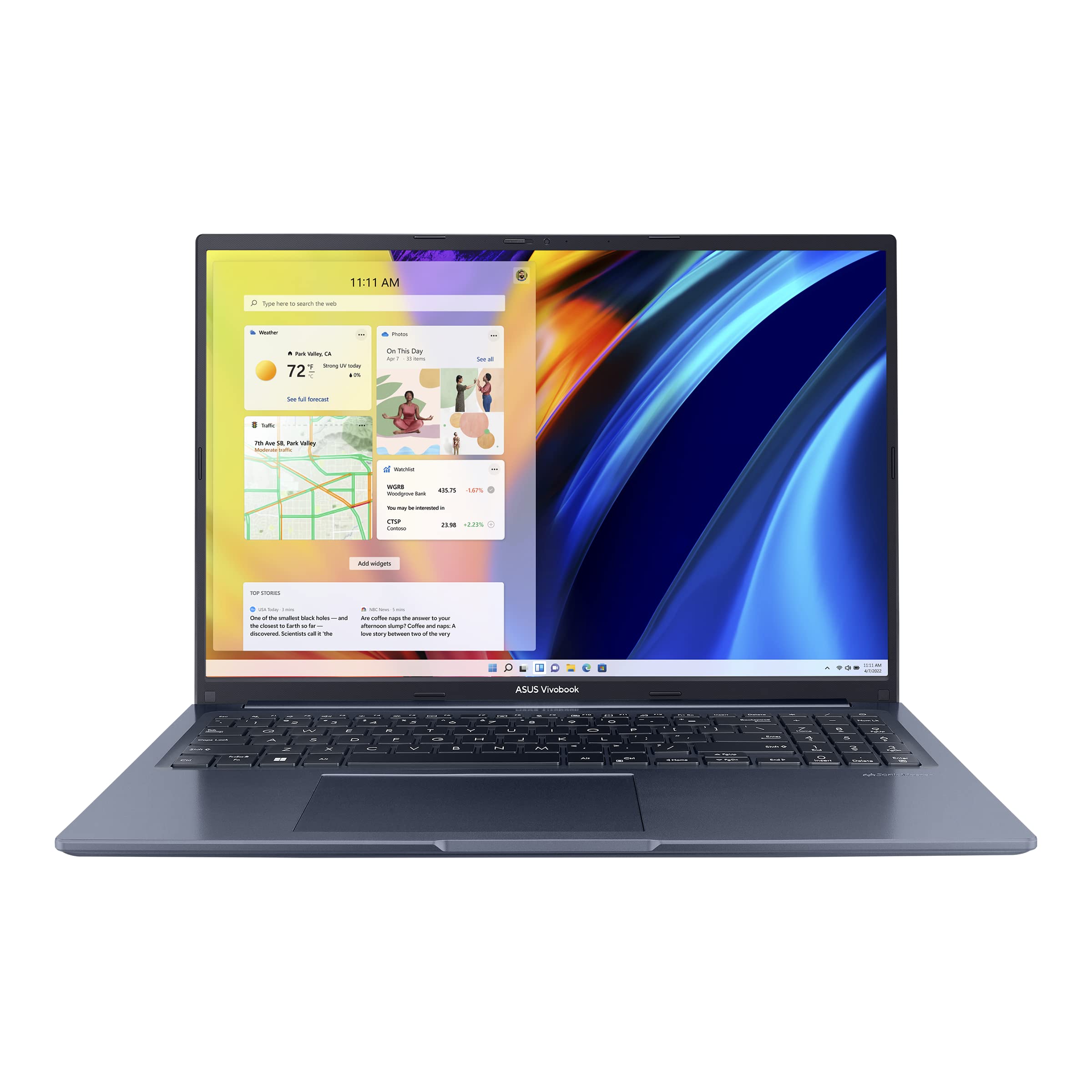 Image 0 of ASUS M1603QA VivoBook Thin And Light Laptop 16 Inch Wuxga 1920X1200 8