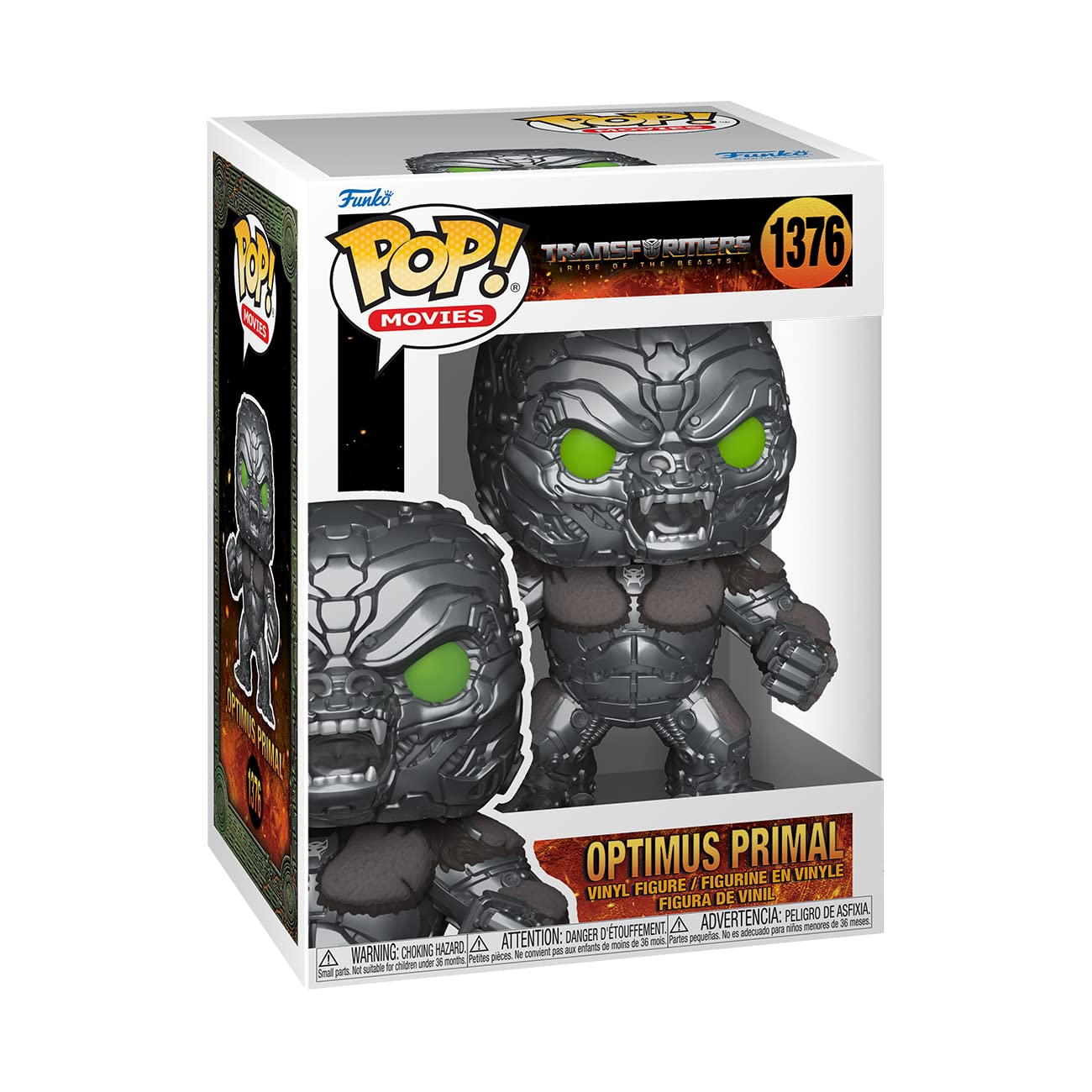 Image 0 of Funko Pop! Movies: Transformers: 1376 Rise Of The Beasts Optimus Primal Collecta