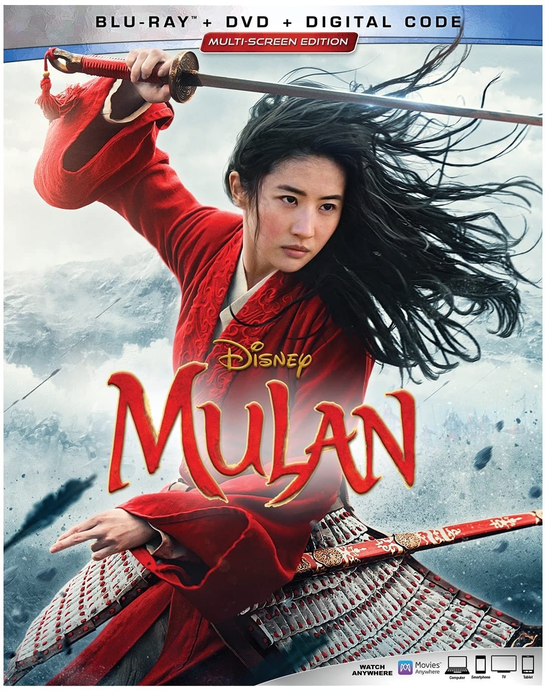Mulan On Blu-Ray With Yifei Liu