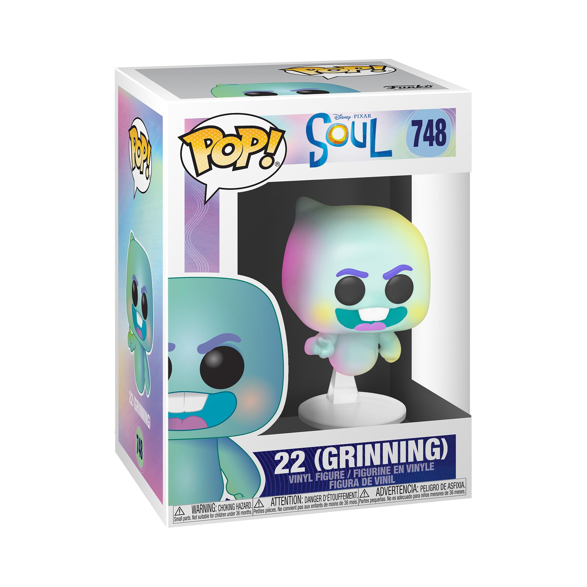 Image 0 of Funko Pop! 748 Disney: Soul Grinning 22 Collectible