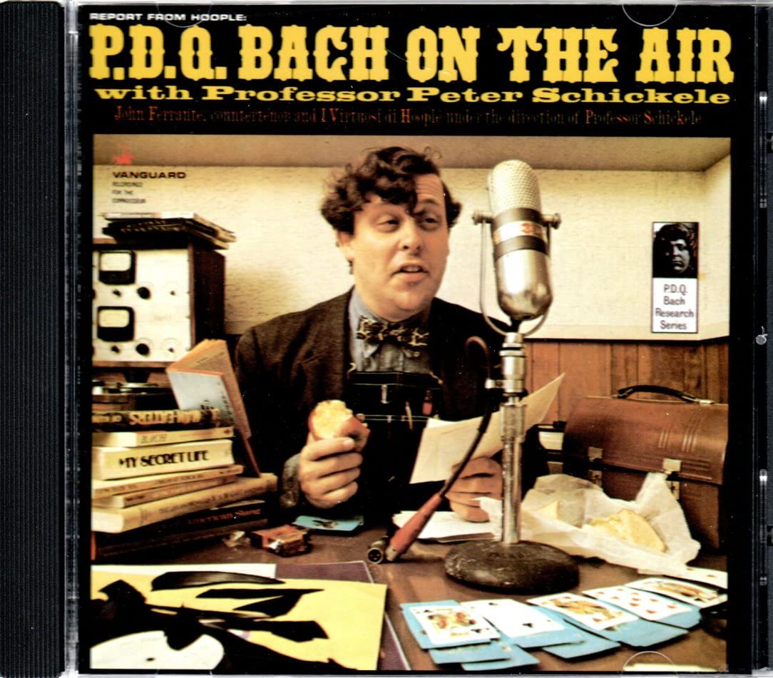 On The Air By Peter Schickele And Pdq Bach On Audio CD Album Black 200