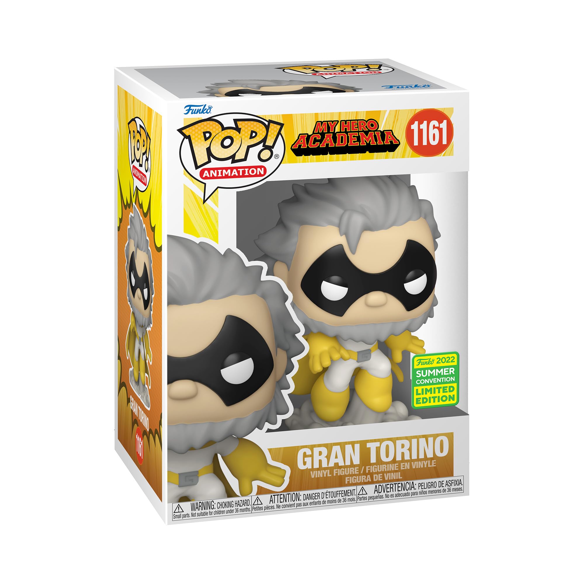 Image 0 of Pop Animation My Hero Academia 3.75 Inch Action Figure Exclusive Gran Torino 116