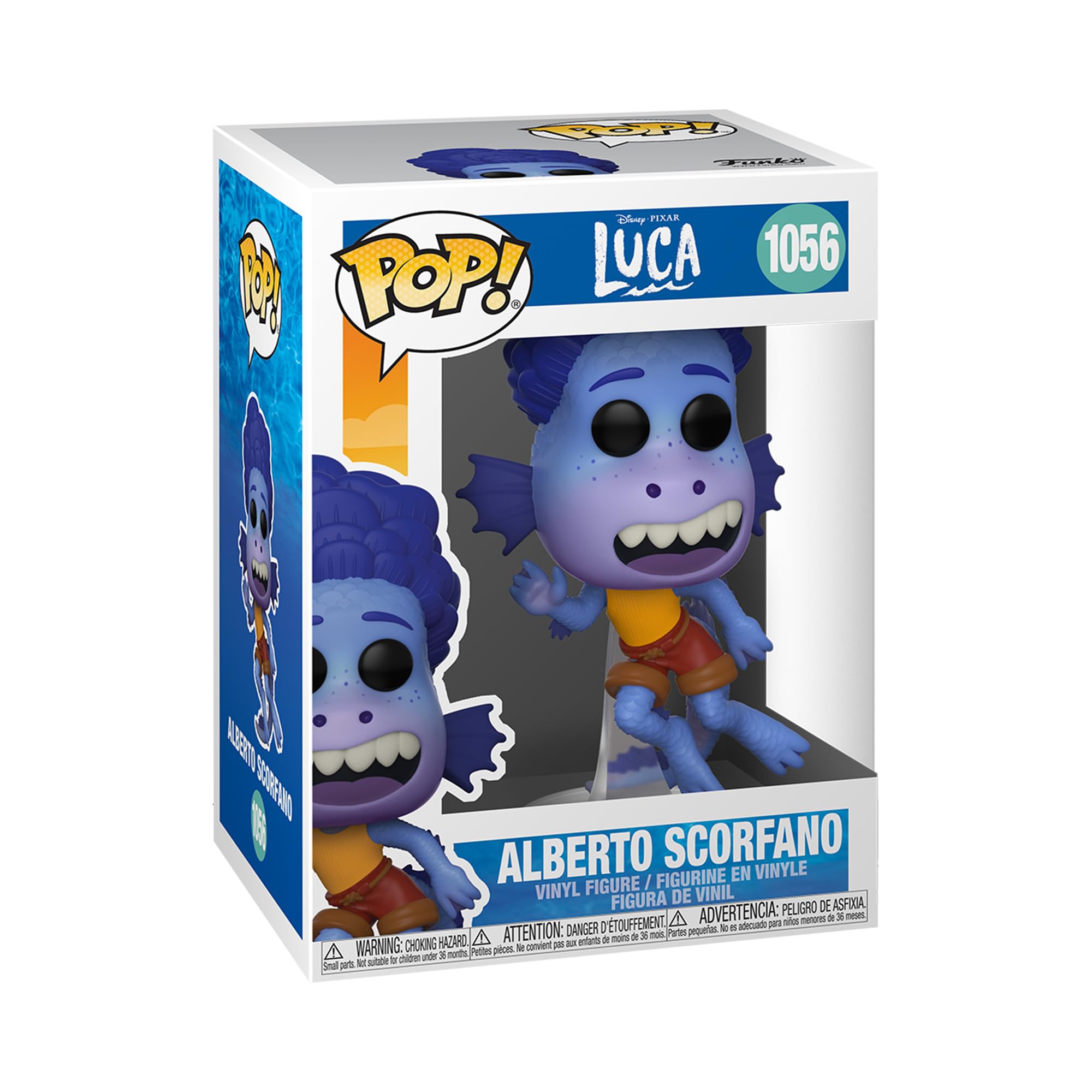 Funko Pop Disney: 1056 Luca Alberto Sea Monster Vinyl Figure 3.75