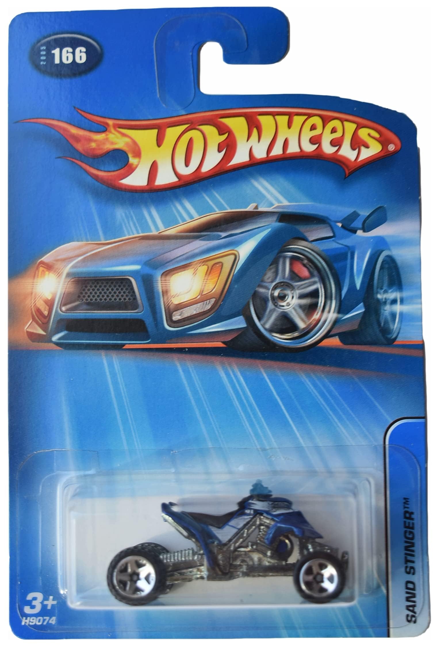 Image 0 of Hot Wheels Sand Stinger Blue 166 Toy Car