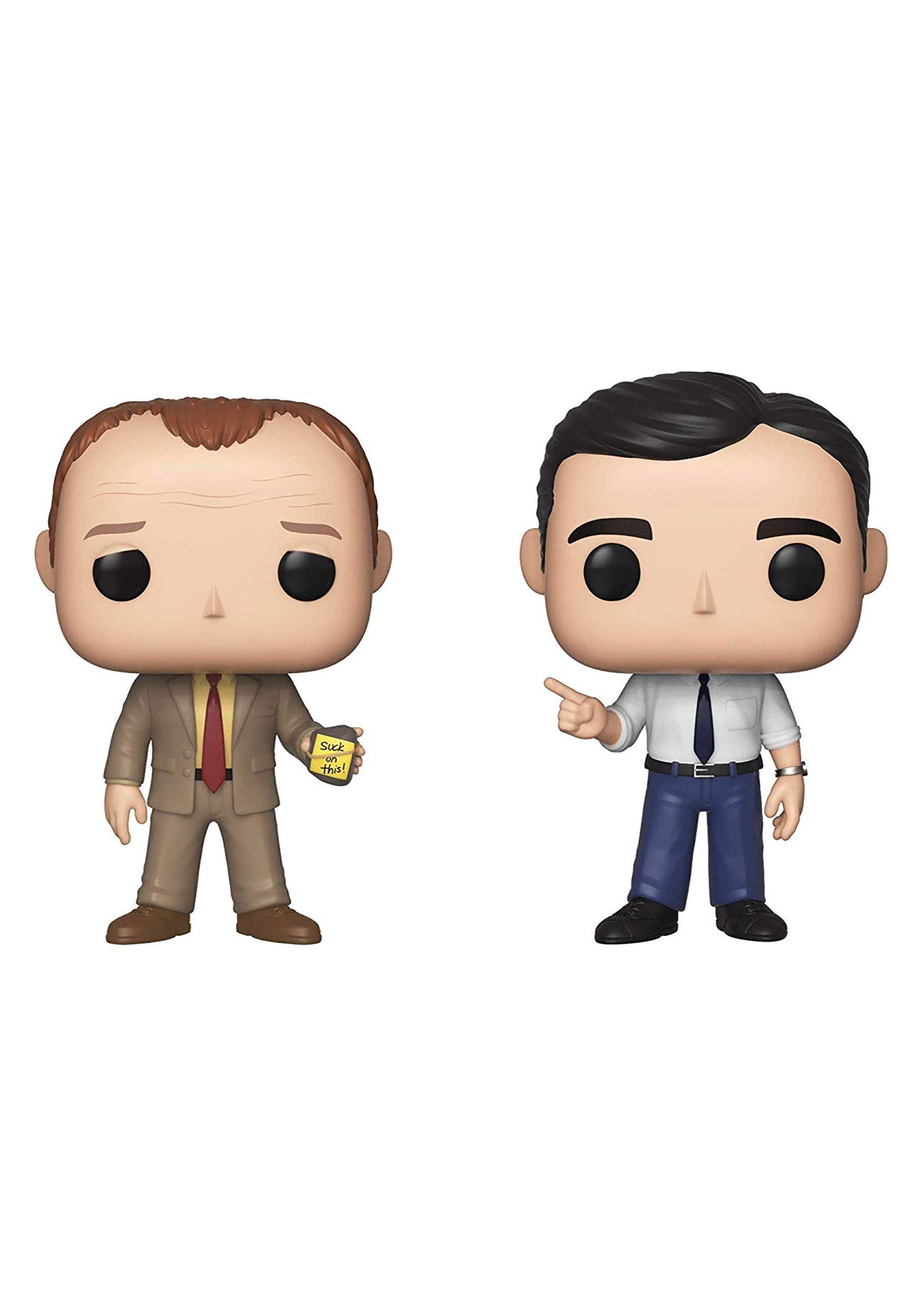 Image 0 of Funko Pop! TV: The Office Toby Vs Michael 2 Pack Collectible