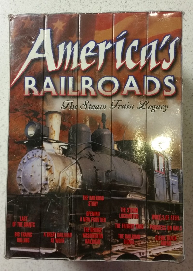 America's Railroads: The Steam Train Legacy On VHS