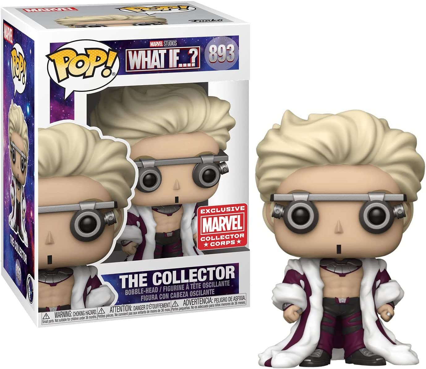 Funko Marvel What If? Pop! The Collector Exclusive Vinyl Figure 893