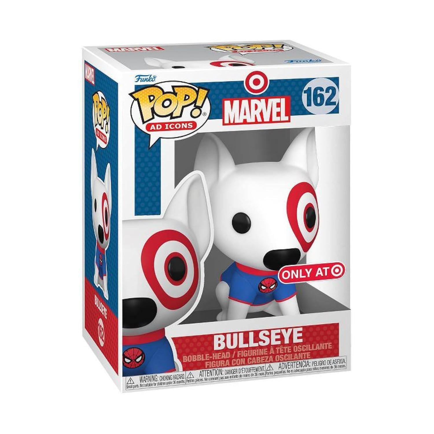 Image 0 of Funko Pop! Ad Icons: 162 Target Bullseye As Spidey Exclusive Collectible