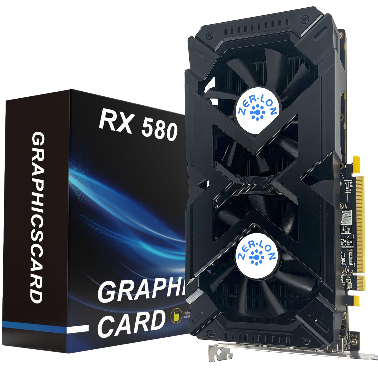 Image 0 of Zer-Lon Radeon RX 580 Graphic Cards 8GB 256BIT 2048SP GDDR5 Video Card