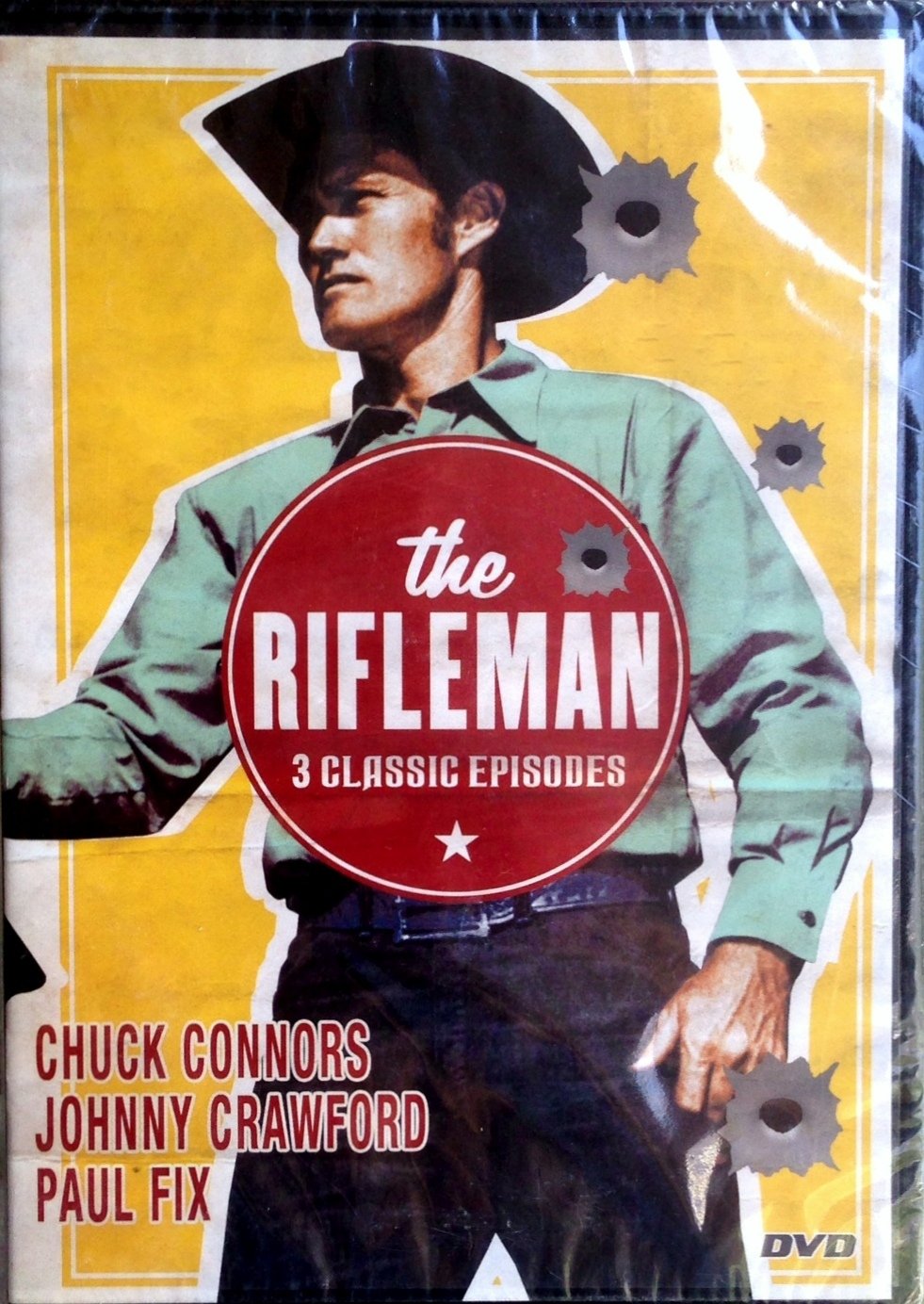The Rifleman: 3 Classic Episodes On DVD With Chuck Connors Johnny