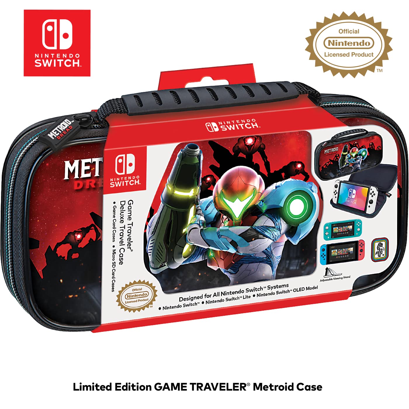 Game Traveler Metroid Case Switch OLED Case For Switch OLED Original