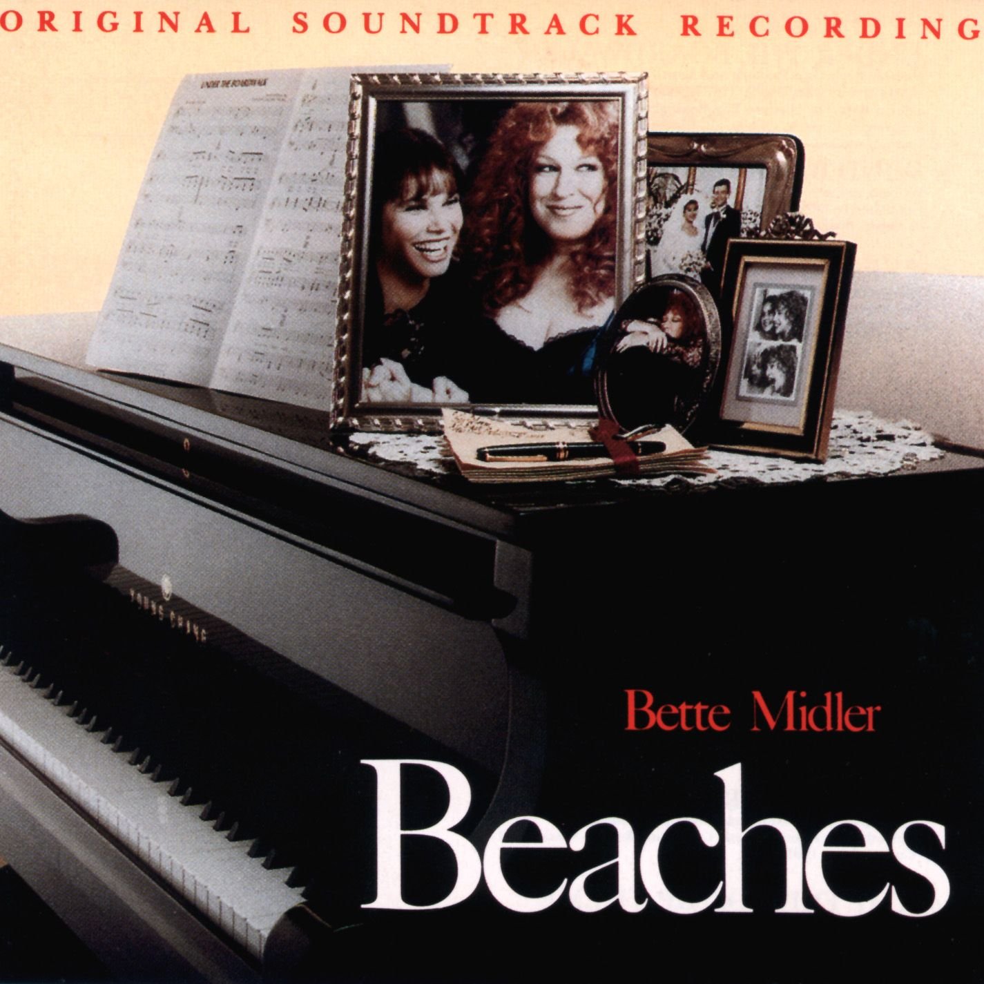 Beaches Original Soundtrack By Bette Midler On Audio CD Album Black 20