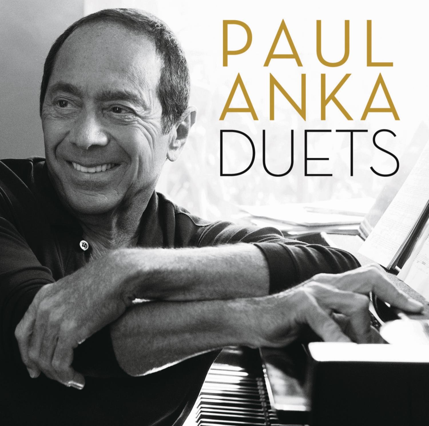 Duets By Paul Anka On Audio CD Album Black 2013
