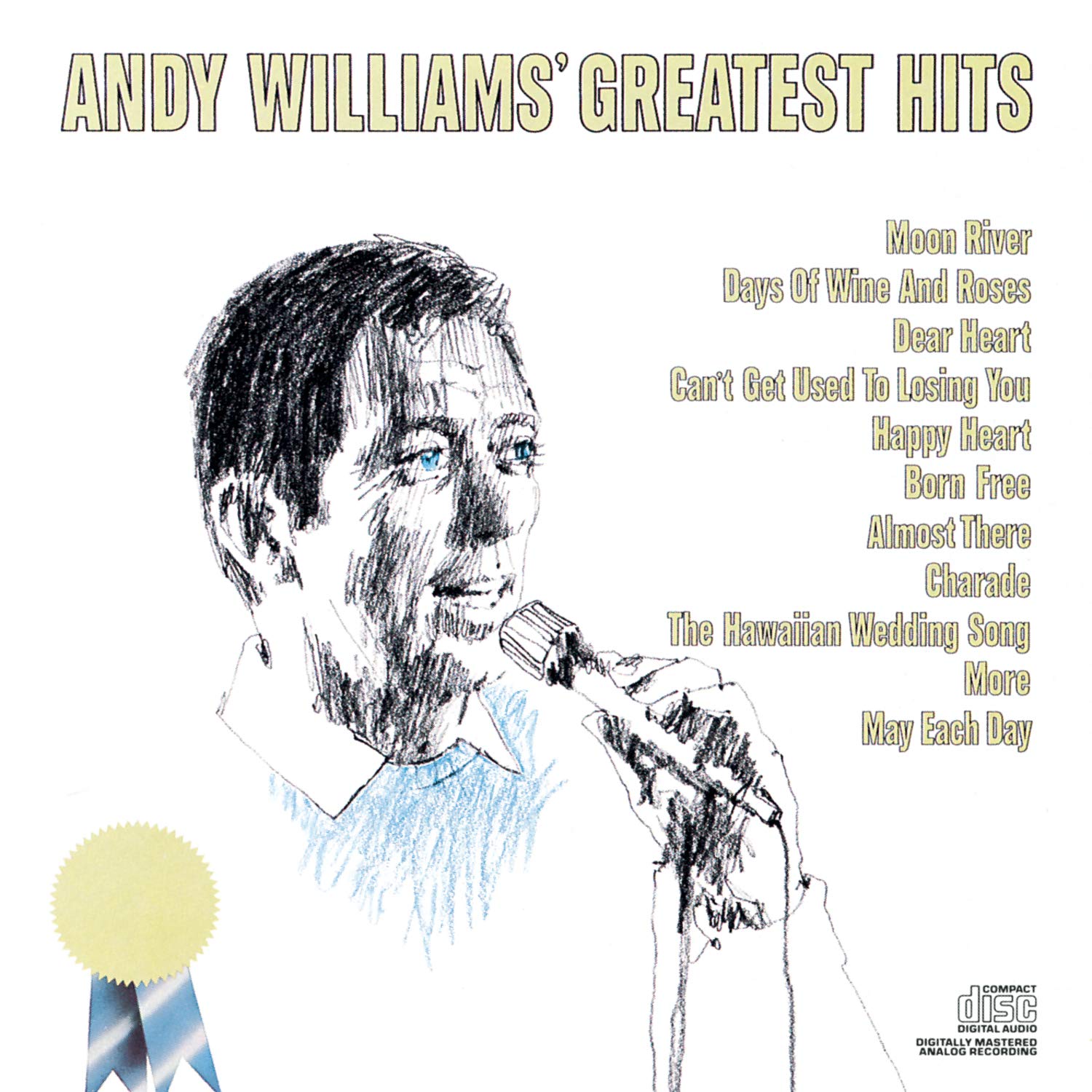 Andy Williams Greatest Hits By Andy Williams On Audio CD Album Black 2