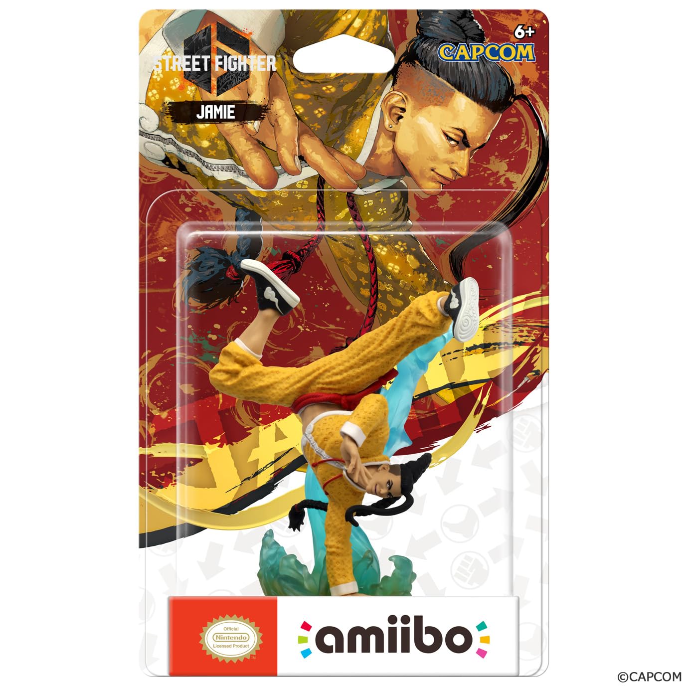 Image 0 of Street Fighter 6 Jamie Amiibo Street Fighter Series For Nintendo