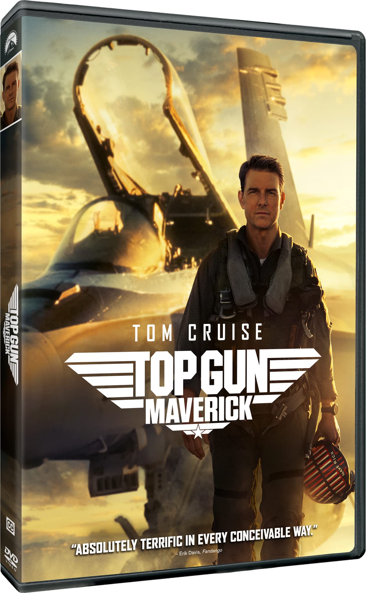 Top Gun: Maverick On DVD With Tom Cruise Movie