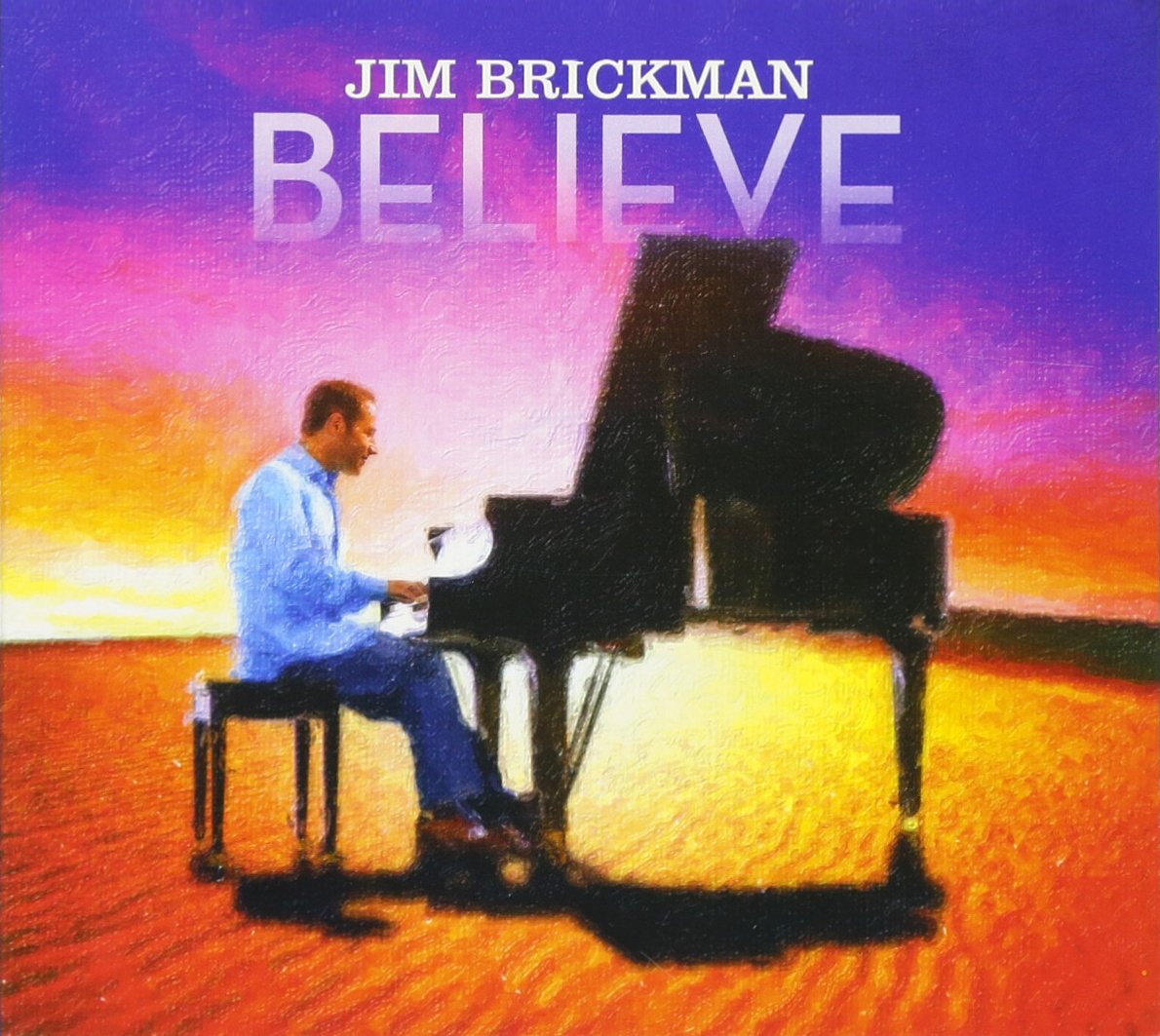Image 0 of Believe By Jim Brickman On Audio CD Album Black 2017