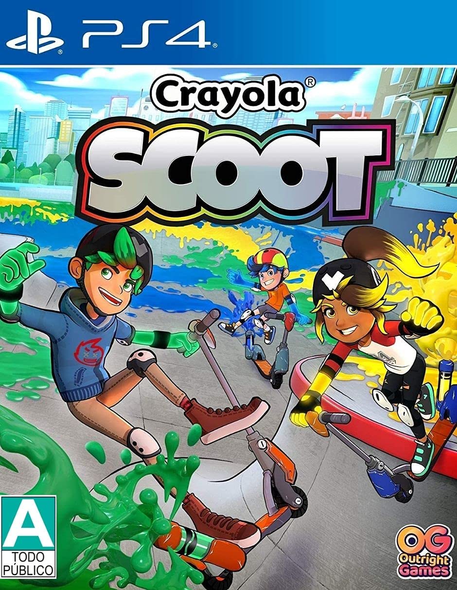 Image 0 of Crayola Scoot For PlayStation 4 PS4 PS5