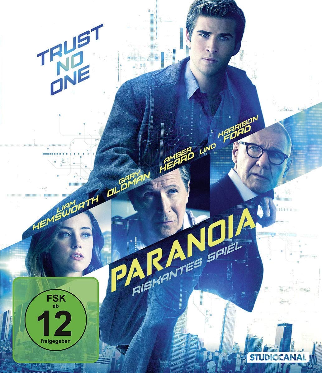 Paranoia Riskantes Spiel 2013 On Blu-Ray Mystery