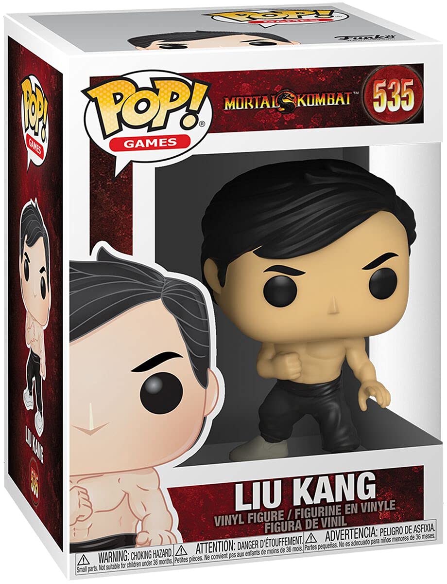 Image 0 of Funko Pop! Games: 535 Mortal Kombat Liu Kang Collectible