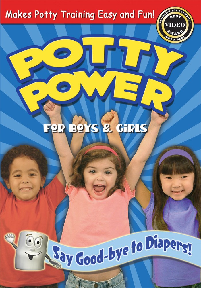 Potty Power For Boys And Girls On DVD with various Movie