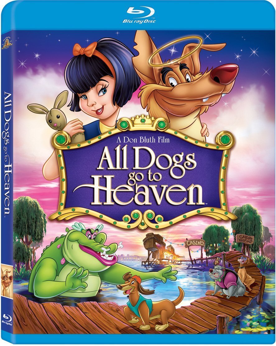 All Dogs Go To Heaven Bd Blu-Ray On Blu-Ray With Burt Reynolds Anime