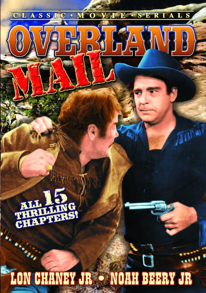 Overland Mail On DVD with Lon Chaney Jr Movie