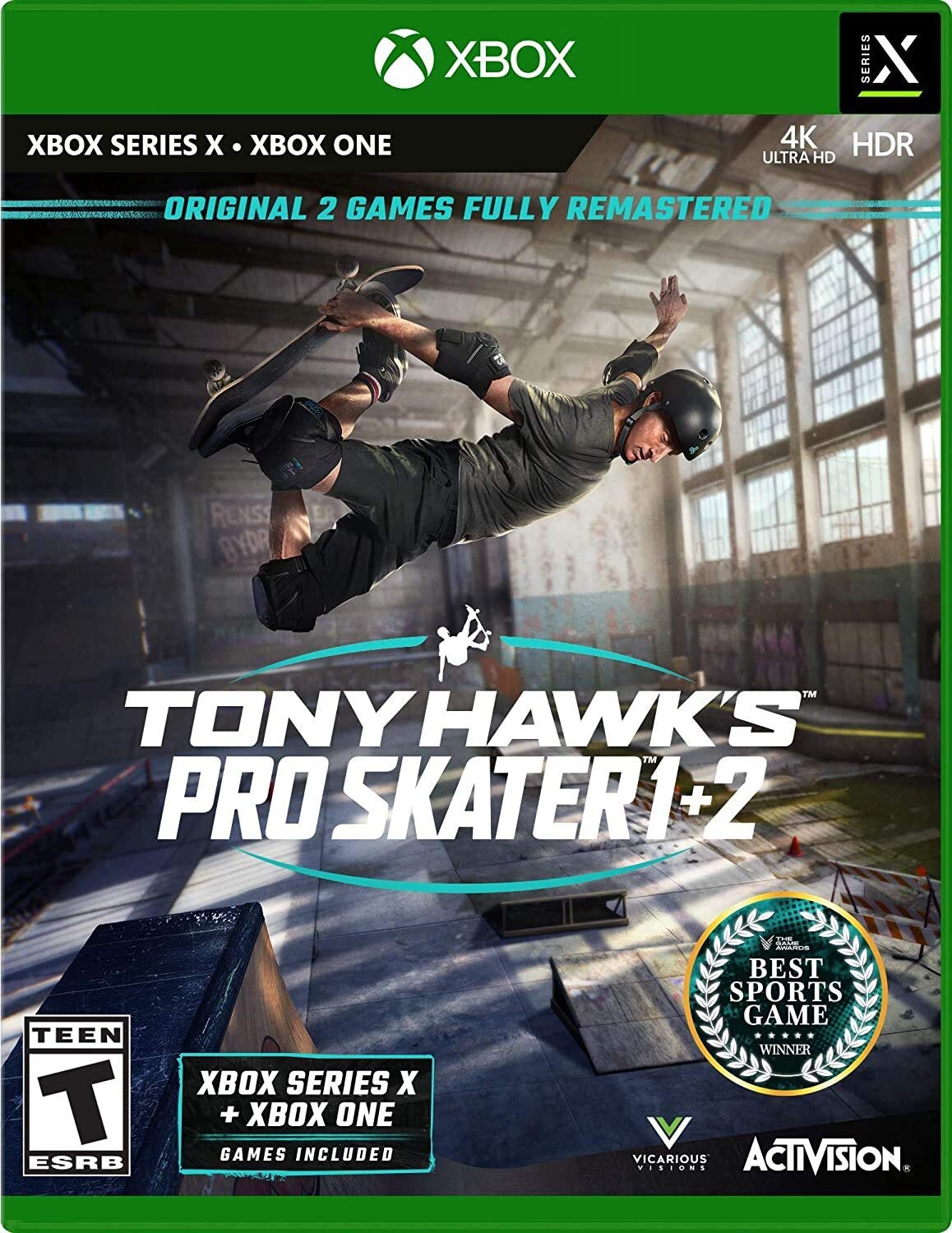 Tony Hawk Pro Skater 1+2 Xbox Series X Standard Edition For Xbox One