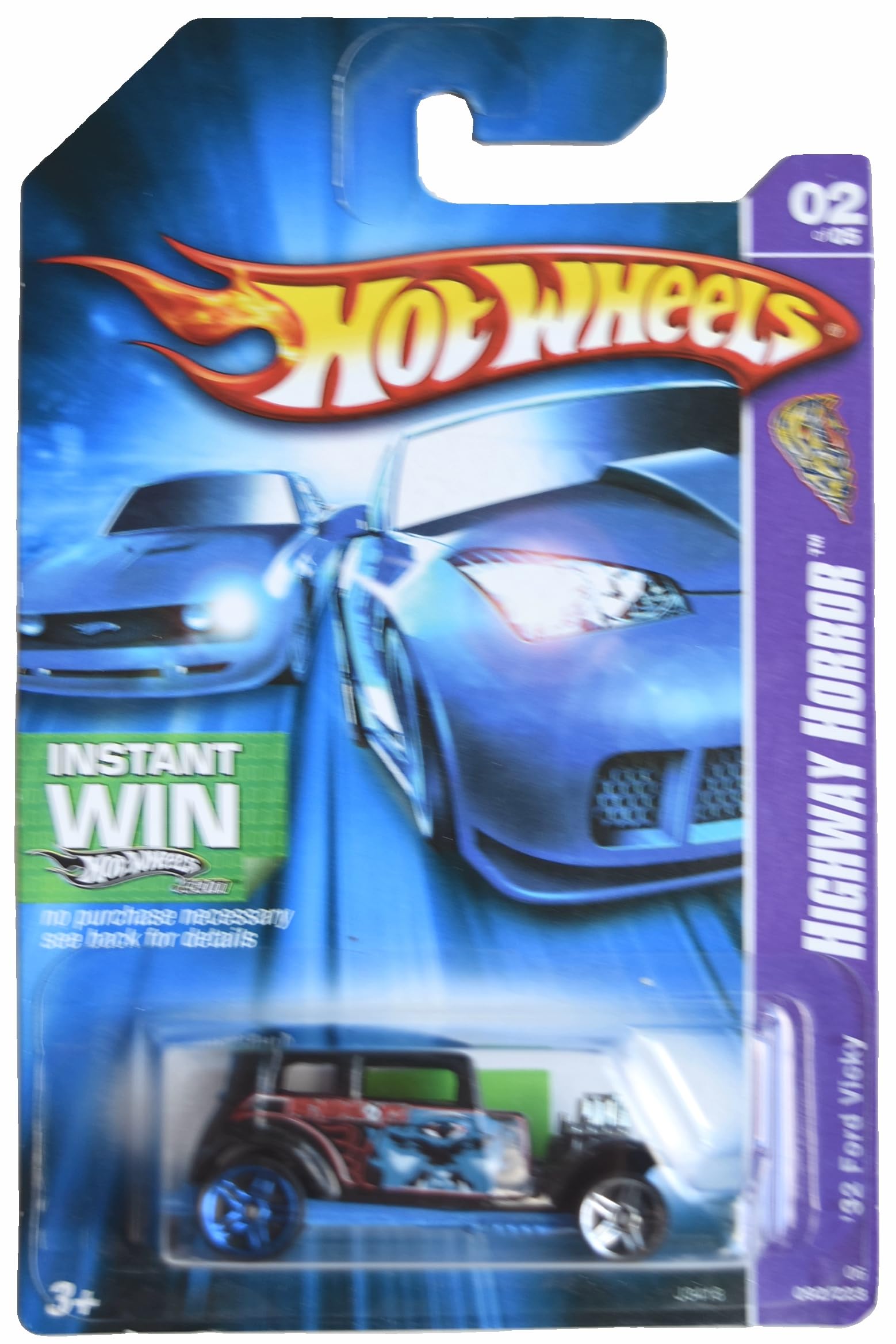 Image 0 of Hot Wheels '32 Ford Vicky Highway Horror 2/5 Toy Car